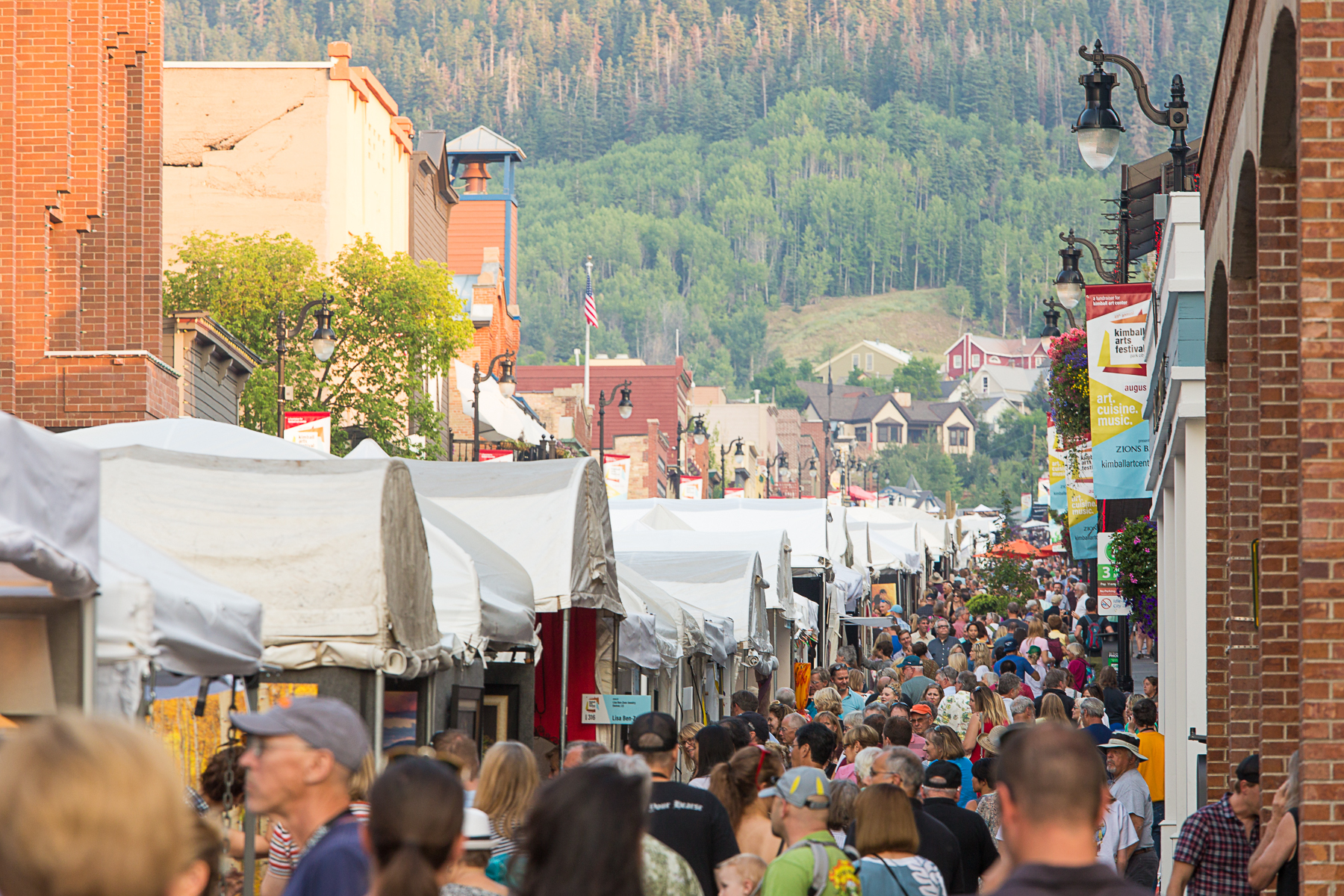 August Kicks Off with Park City's Kimball Arts Festival